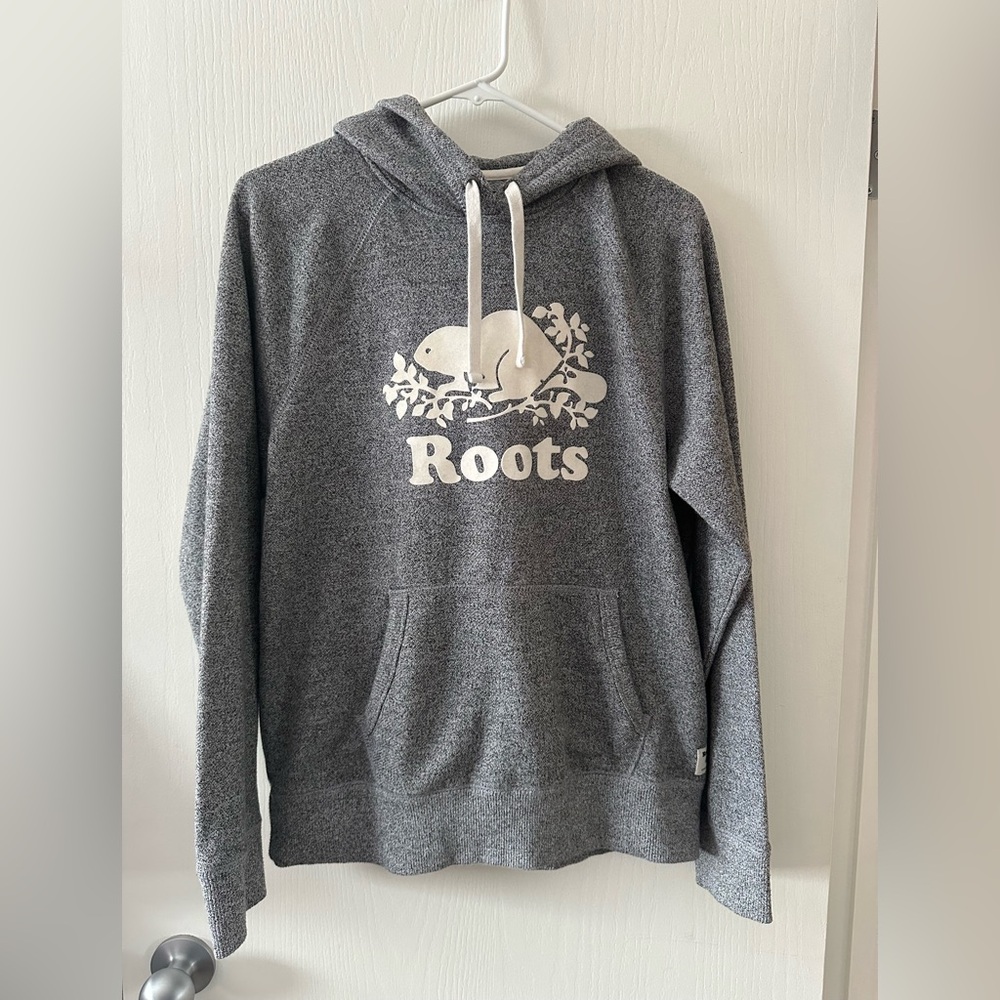 Women’s Roots Heather Gray Hoodie